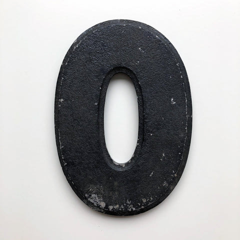 O - 8 Inch American Wagner Cinema Marquee Metal Letter