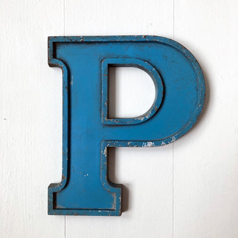 P - Medium Letter Metal
