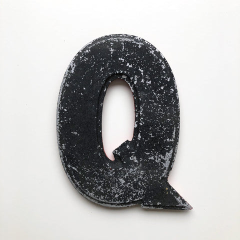 Q - 8 Inch American Wagner Cinema Marquee Metal Letter
