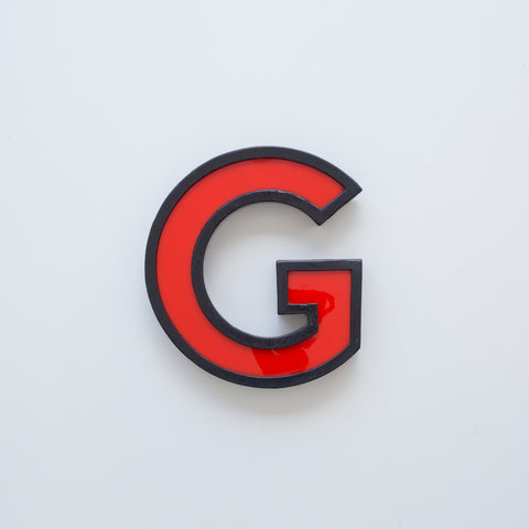 G - 8 Inch Metal Perspex Cinema Letter