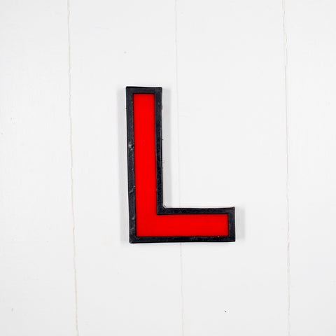 L - 8 Inch Metal Perspex Cinema Letter