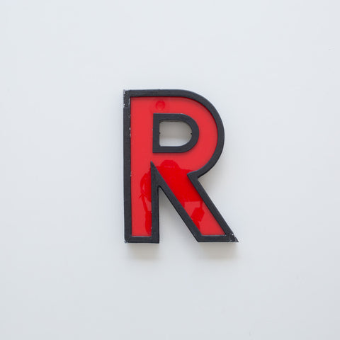 R - 8 Inch Metal Perspex Cinema Letter
