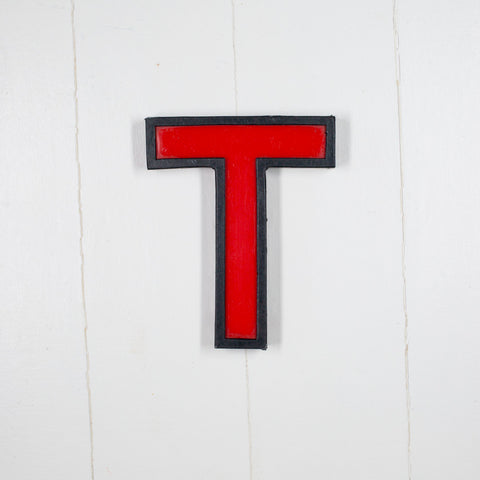 T - 8 Inch Metal Perspex Cinema Letter