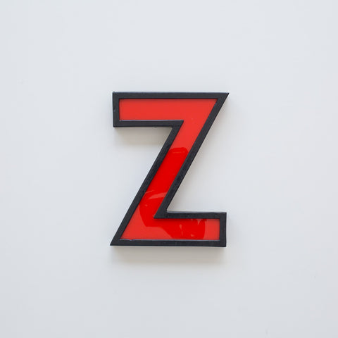Z - 8 Inch Metal Perspex Cinema Letter