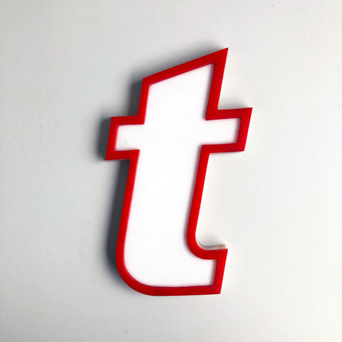 T - Medium Vintage Letter