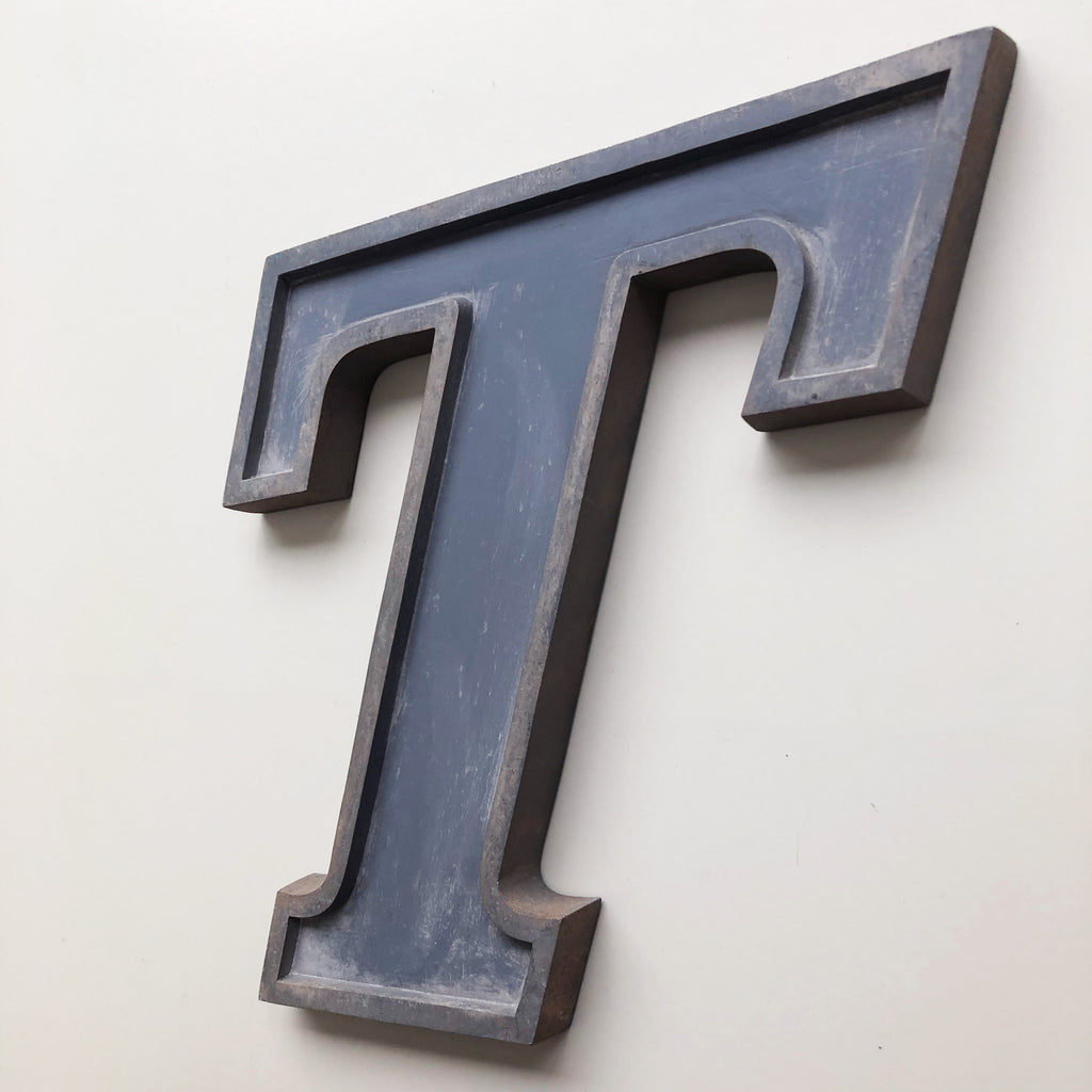 T - Large Letter Metal T - Large Letter Metal