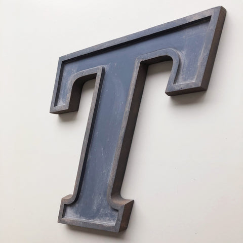 T - Large Letter Metal