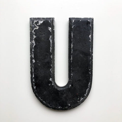 U - 8 Inch American Wagner Cinema Marquee Metal Letter