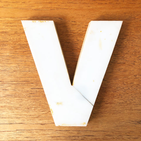 V - Medium Factory Shop Letter