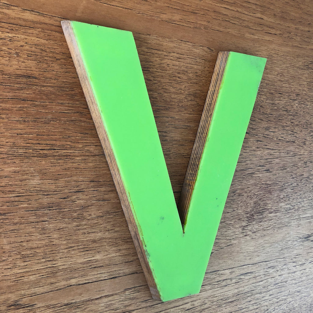 V - Large Letter Ply and Perspex V - Large Letter Ply and Perspex