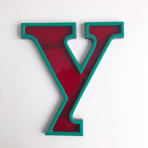 Y - Medium Vintage Letter