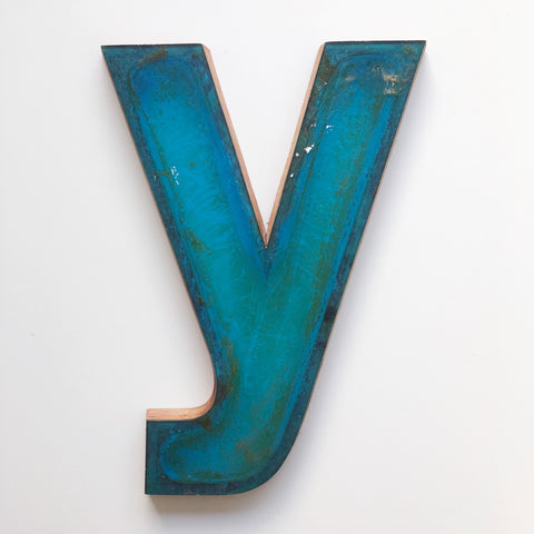 Y - Medium Factory Shop Letter