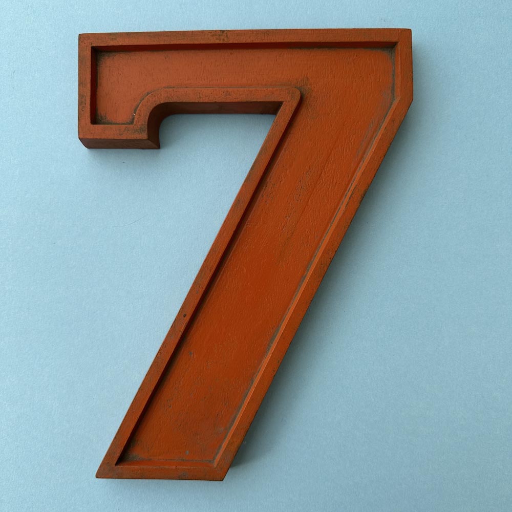 7 - 10 Inch Wooden Factory Shop Letter