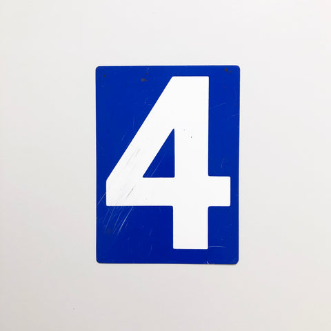 4 & 5 - Medium American Gas Station Sign (double sided)