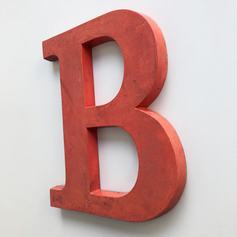 B - 12 Inch Letter Metal