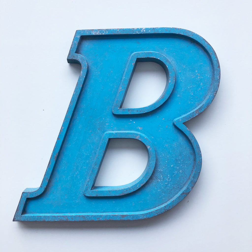 B - 9 Inch Letter Metal