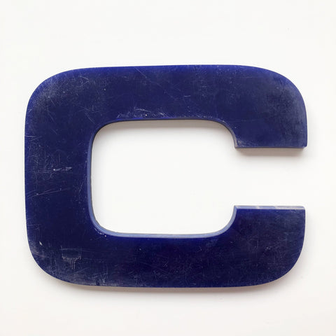 Large Letter Solid Perspex