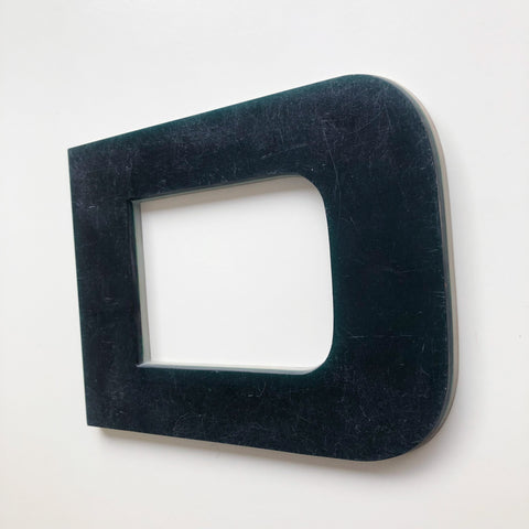 D - Large Letter Solid Perspex