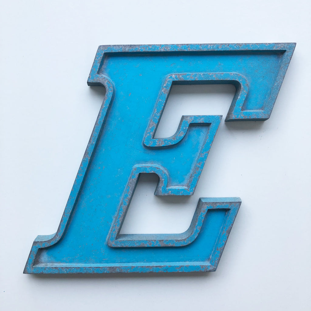 E - 9 Inch Letter Metal