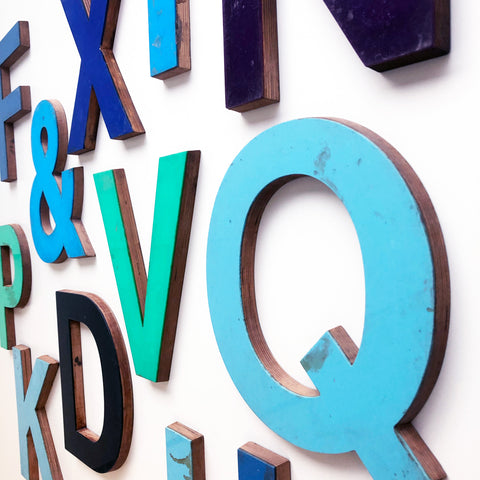 Large Letter Ply and Perspex