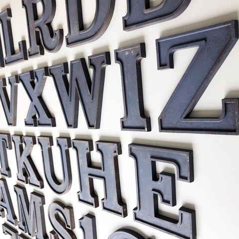  Large Letter Metal