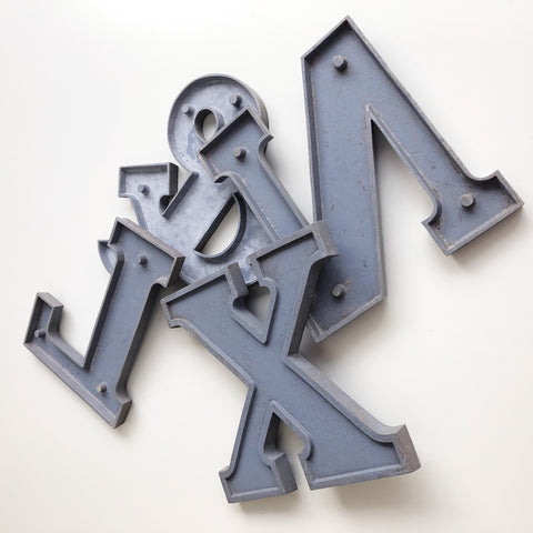  Large Letter Metal