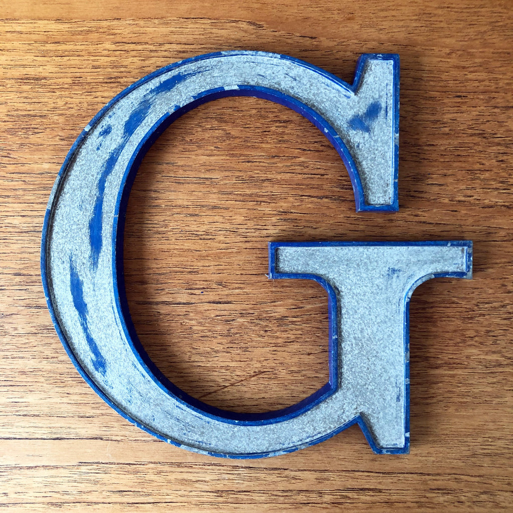G - 9 Inch Letter Metal