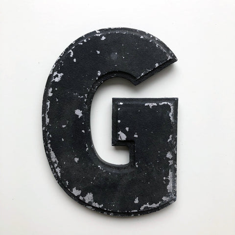 G - 8 Inch American Wagner Cinema Marquee Metal Letter