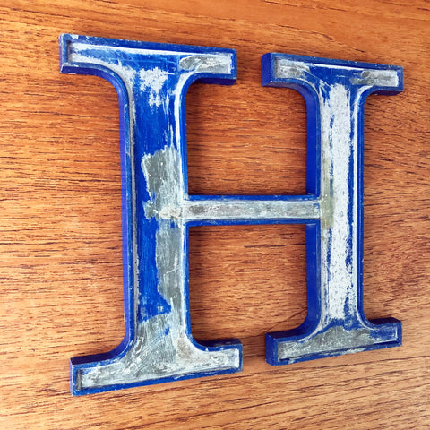 H - 9 Inch Letter Metal