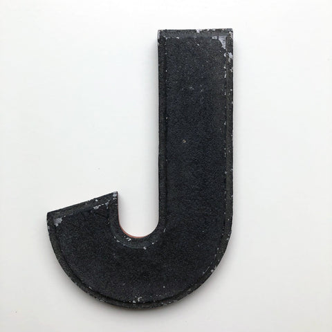 J - 8 Inch American Wagner Cinema Marquee Metal Letter