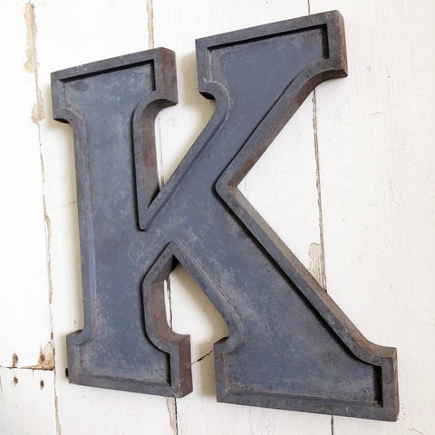 Large Letter Metal