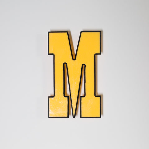 M - Medium Shop Sign Letter