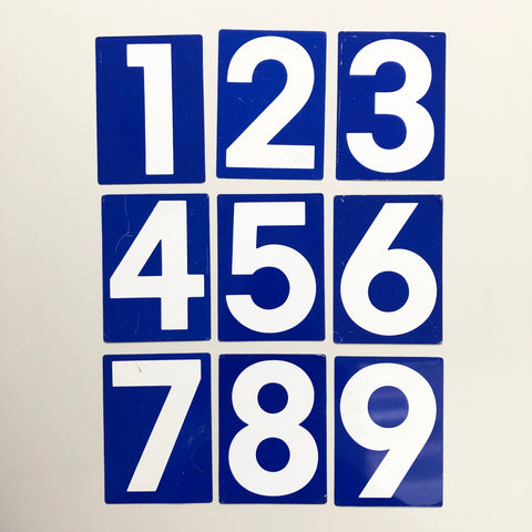 0 & 1 - Medium American Gas Station Sign (double sided)