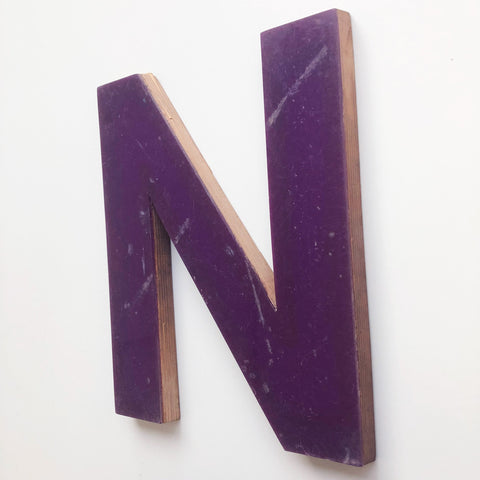 N - Large Letter Ply and Perspex