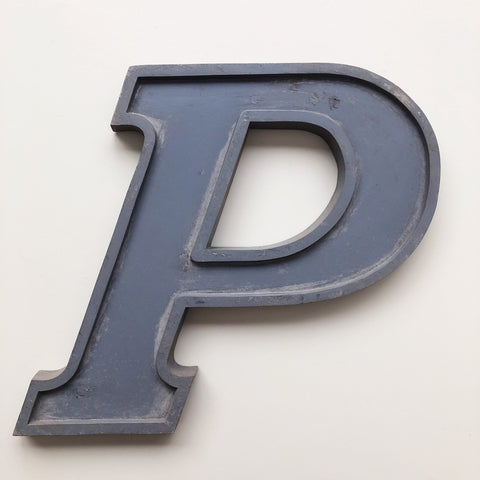 P - Large Letter Metal