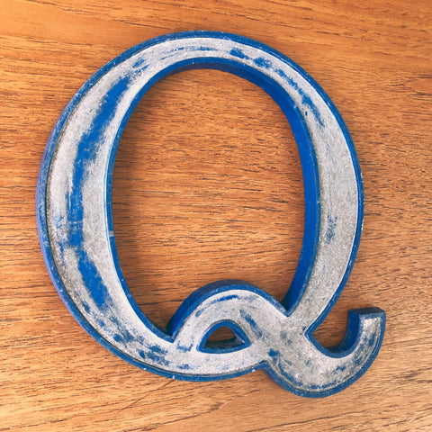 Q - 9 Inch Letter Metal