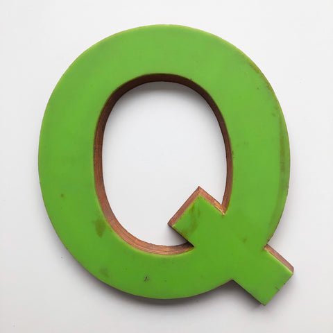 Q - Large Letter Ply and Perspex