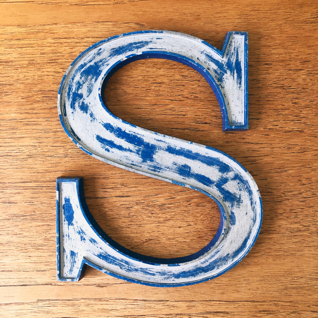 S - 9 Inch Letter Metal