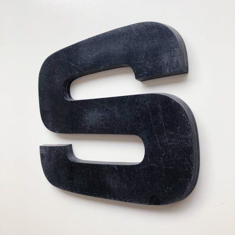 S - Large Letter Solid Perspex