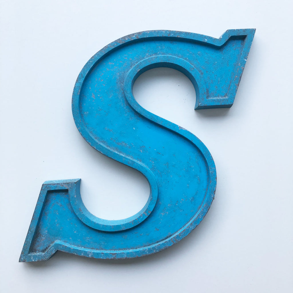 S - 9 Inch Letter Metal