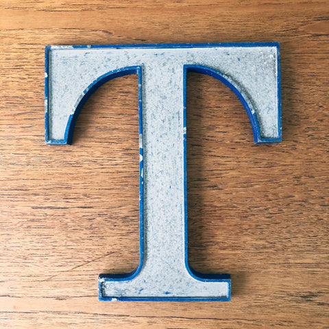 T - 9 Inch Letter Metal