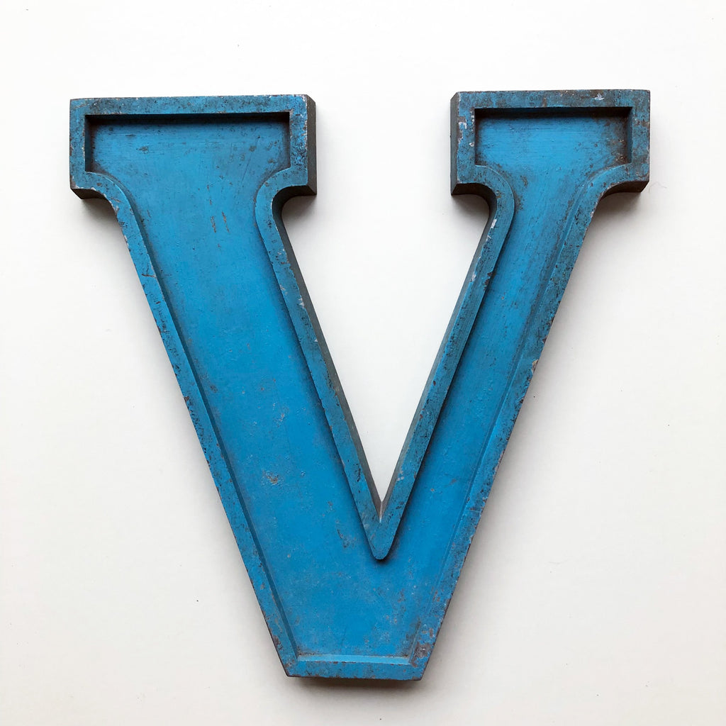 V - Medium Letter Metal