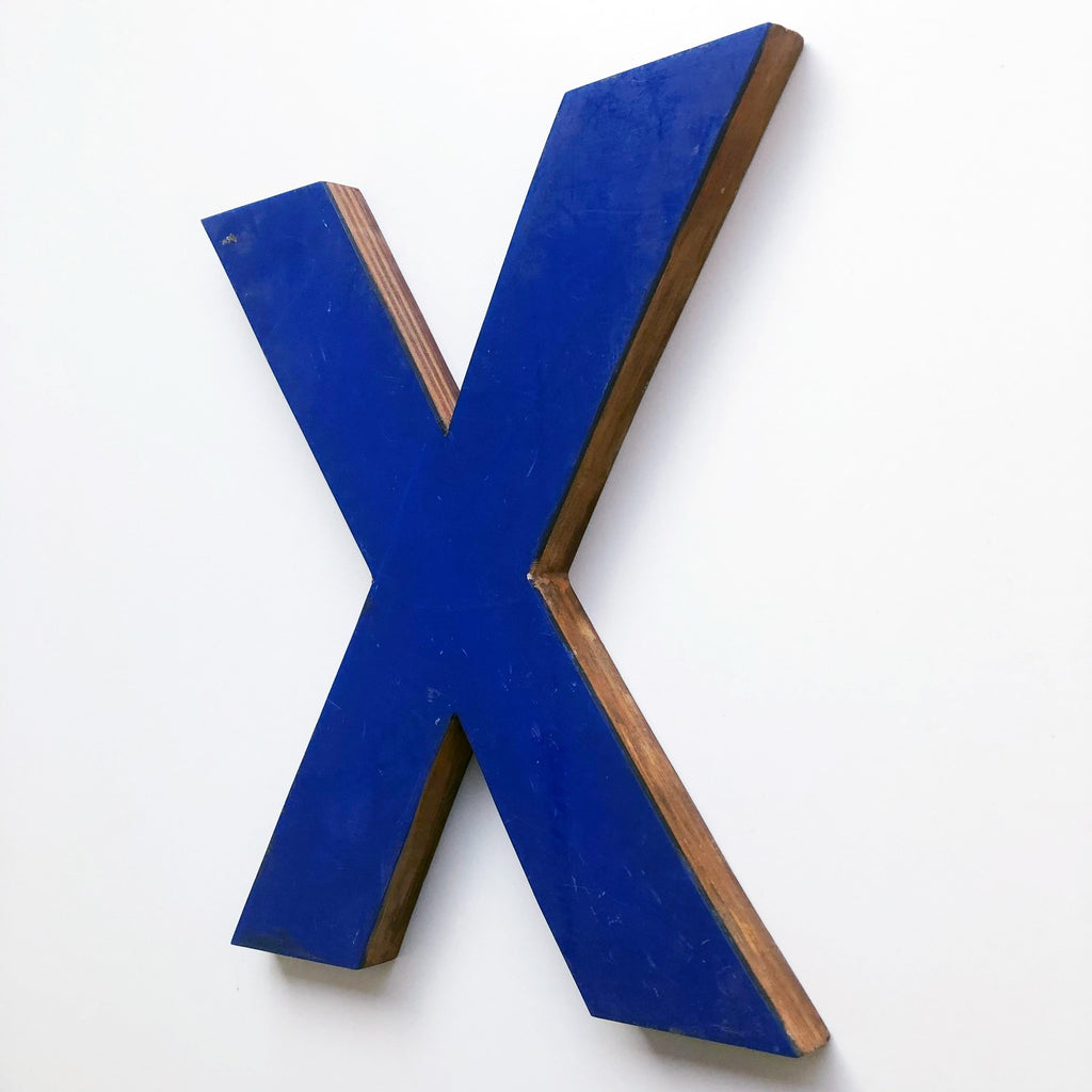 X - Large Letter Ply and Perspex