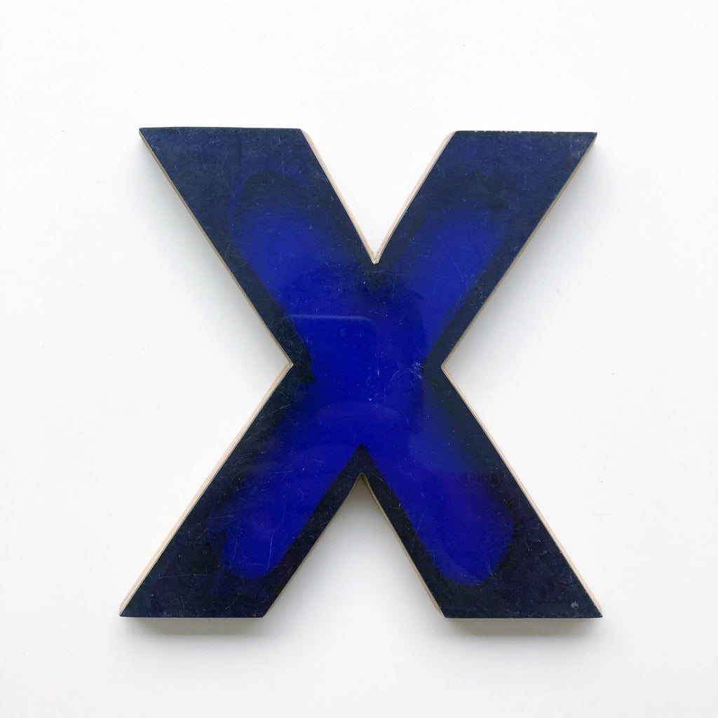 X - Medium Letter Ply and Perspex