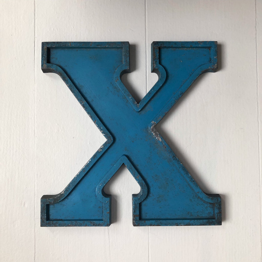 X - Medium Letter Metal