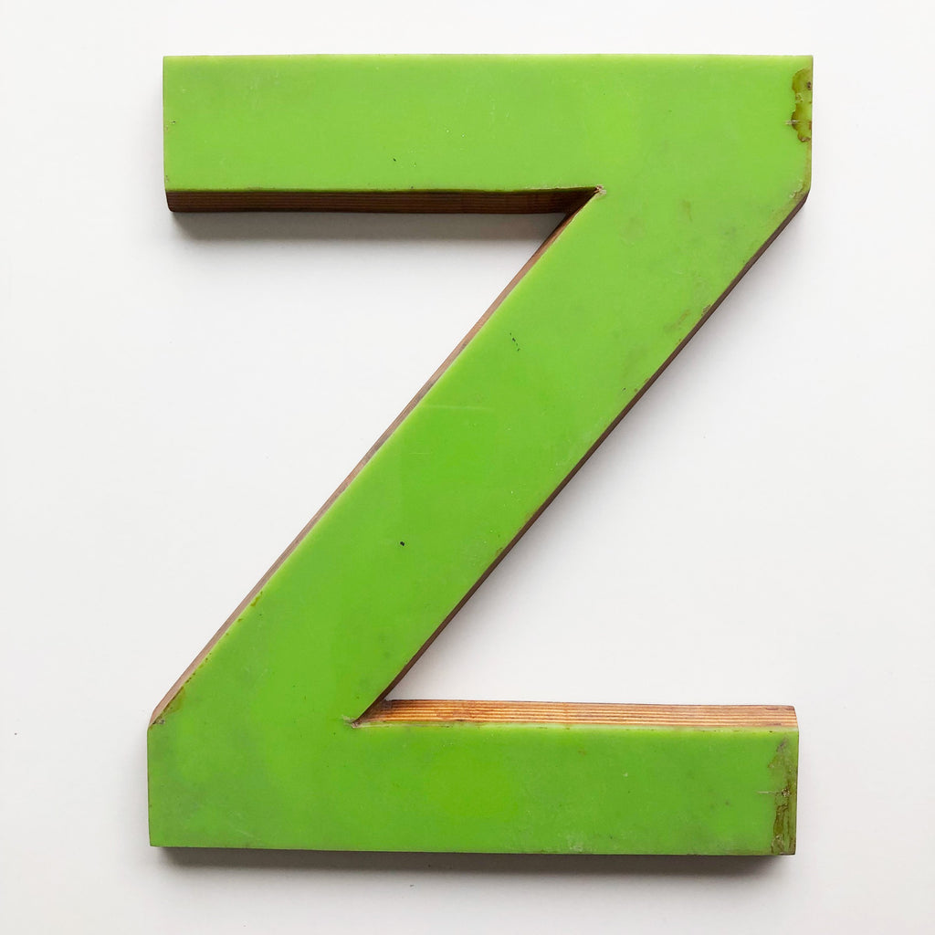 Z - Large Letter Ply and Perspex