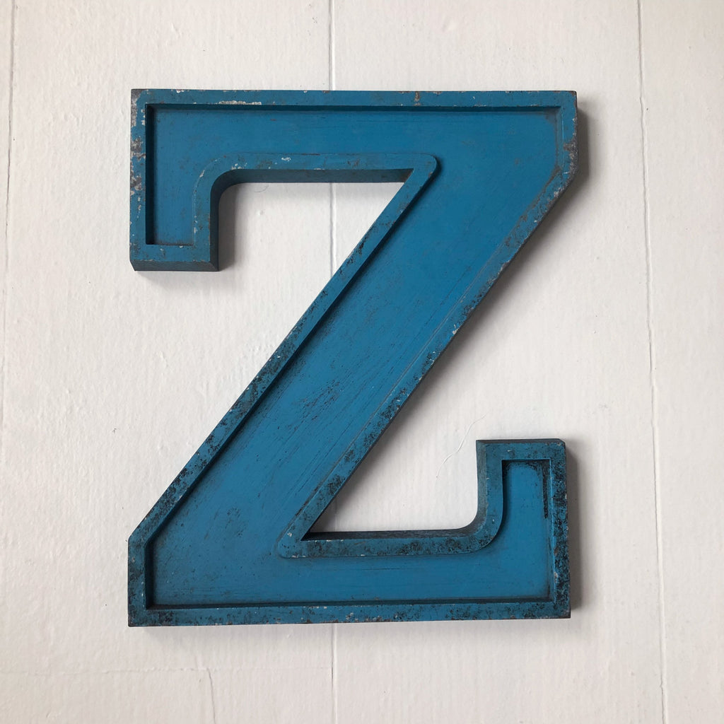 Z - Medium Letter Metal
